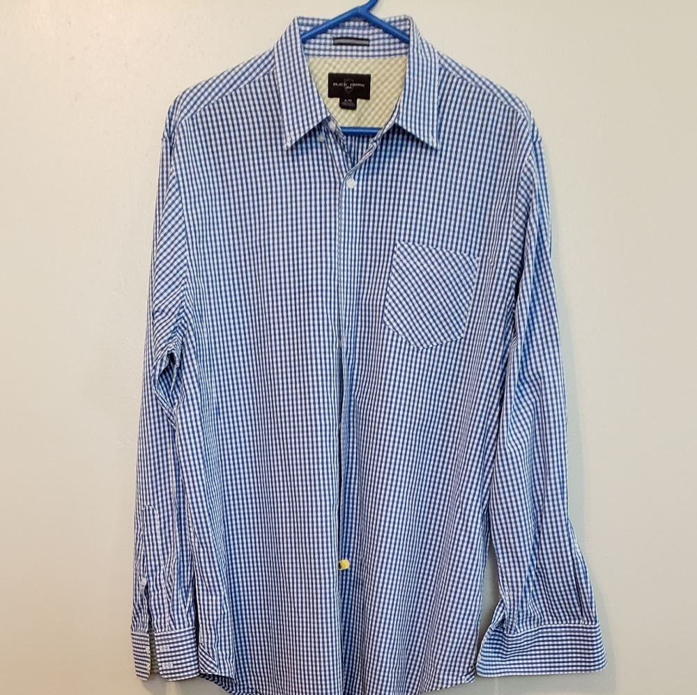 Black & brown mens shirt xl